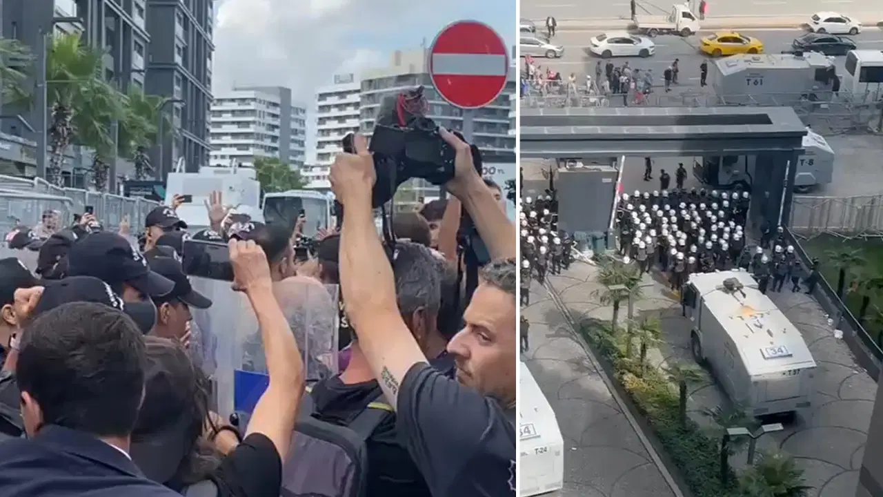 son dakika kayyum gursel tekin saat vermisti chp istanbul il baskanliginda hareketli dakikalar biber gazli mudahale basladi icCq2Unf