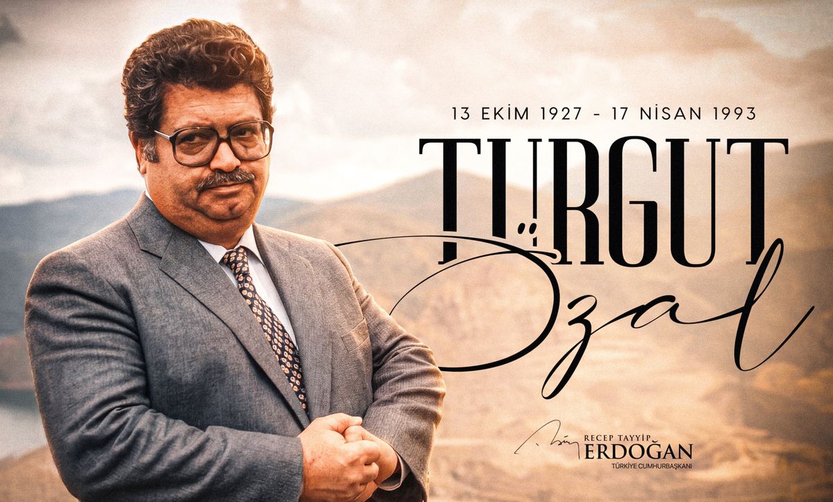 Cumhurbaşkanı Erdoğan, Turgut Özal’ı 33. Yılında Rahmetle Andı